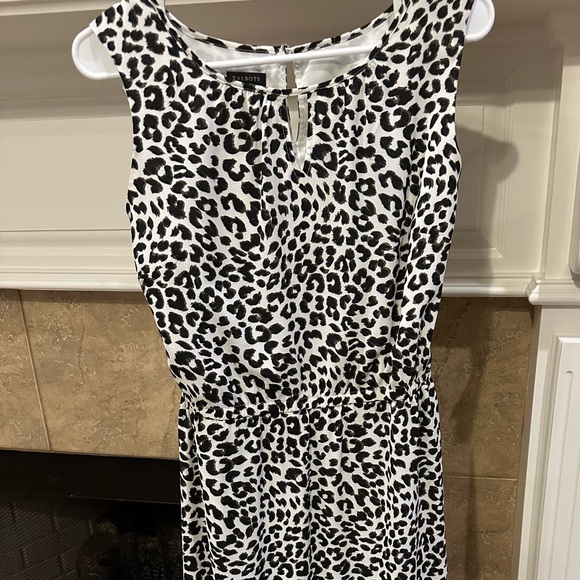 Talbots Leopard Print Midi Dress - Picture 7 of 16
